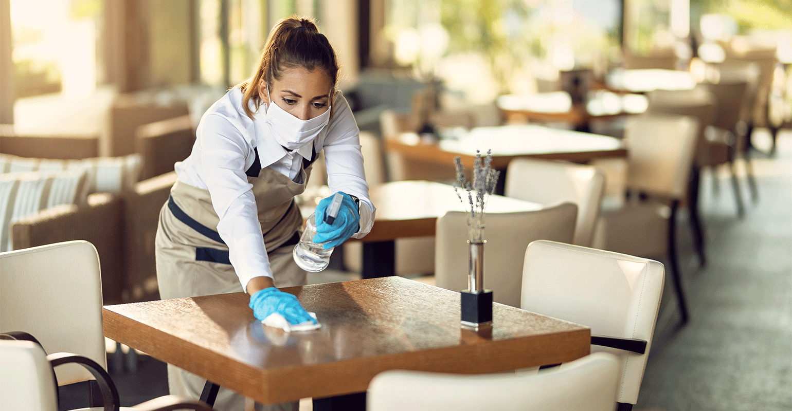 cleaning restaurant