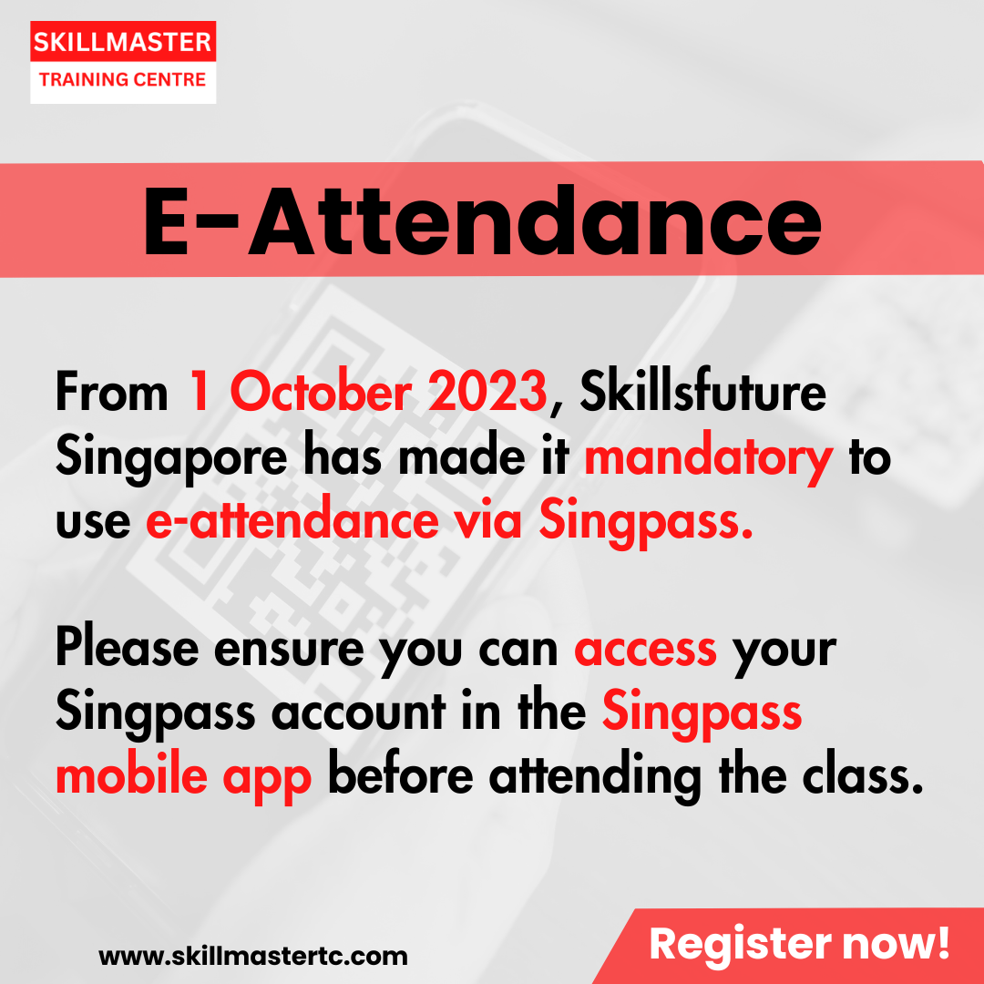 Mandatory e-Attendance Via Singpass